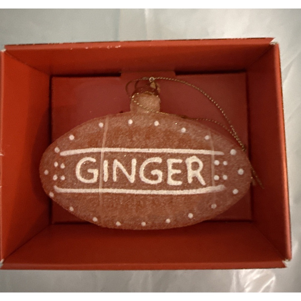 John Derian for Target -Glass " GINGER CANDY " Ornament 2025 – New In Box
